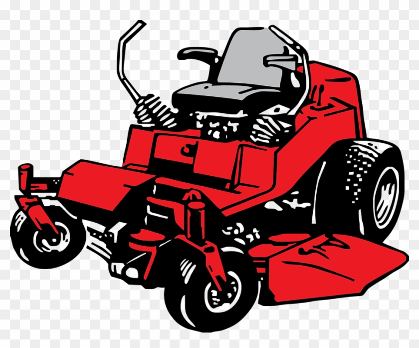 How Does A Lawn Mower Work - Zero Turn Mower Clipart #263899