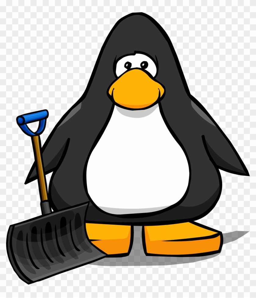 Snow Shovel From A Player Card - Club Penguin Vuvuzela #263912