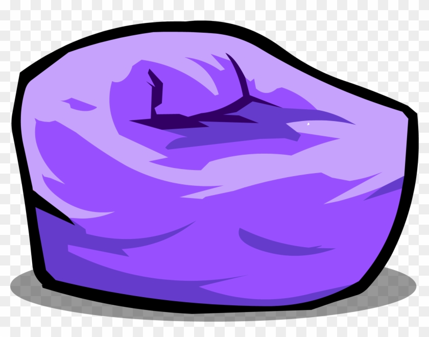 Purple Beanbag Chair Sprite 003 - Bean Bag Chair #263972