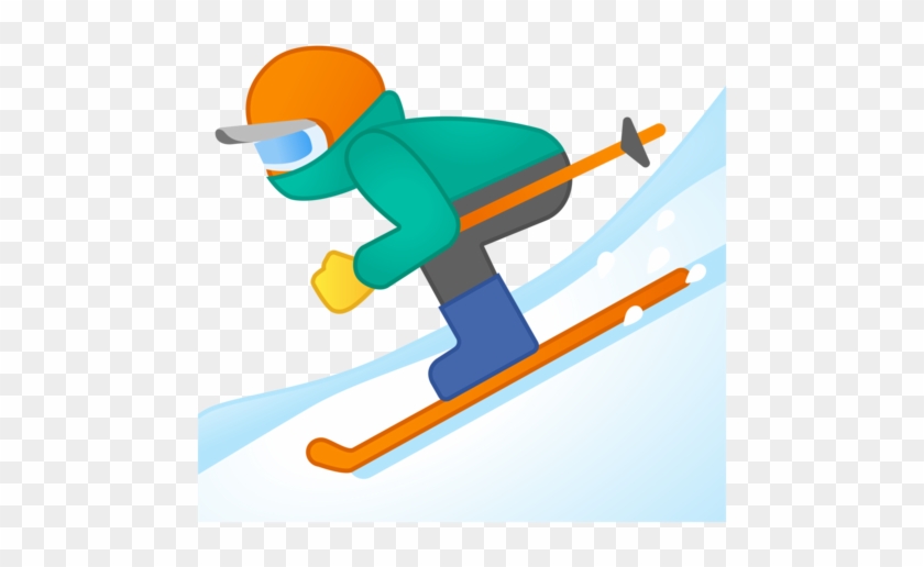 Google - Ski Emoji Png #263980