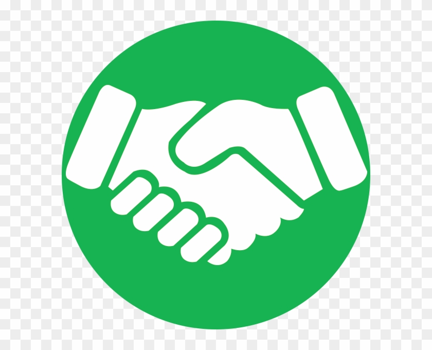 Larson Lawnscape Service Area - Shake Hand Icon Green #264003