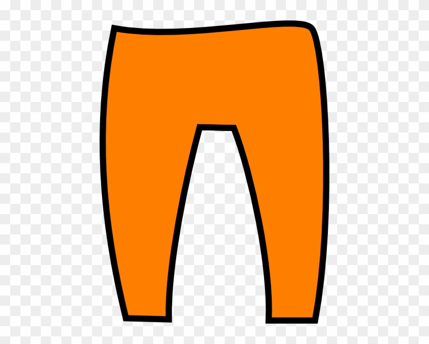 Orange Trousers Clip Art - Orange Trousers Clipart #264131