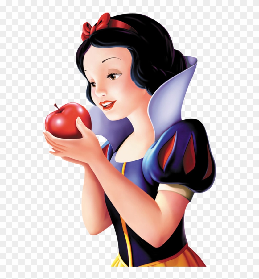 Snow White And The Seven Dwarfs Queen Apple - Snow White Eating Apple #264140