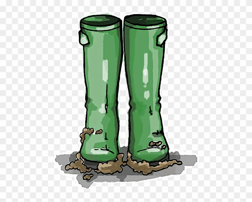 Green Sticker - Wellington Boot #264266