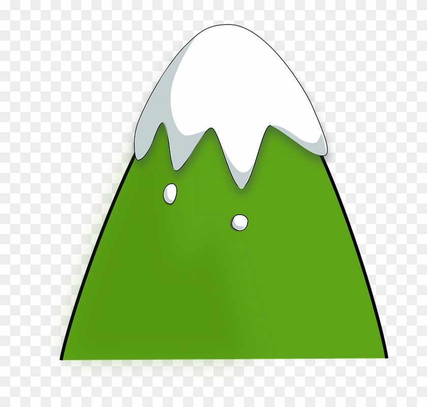 Mountain Clipart Cute - Green Mountain Clipart #264321