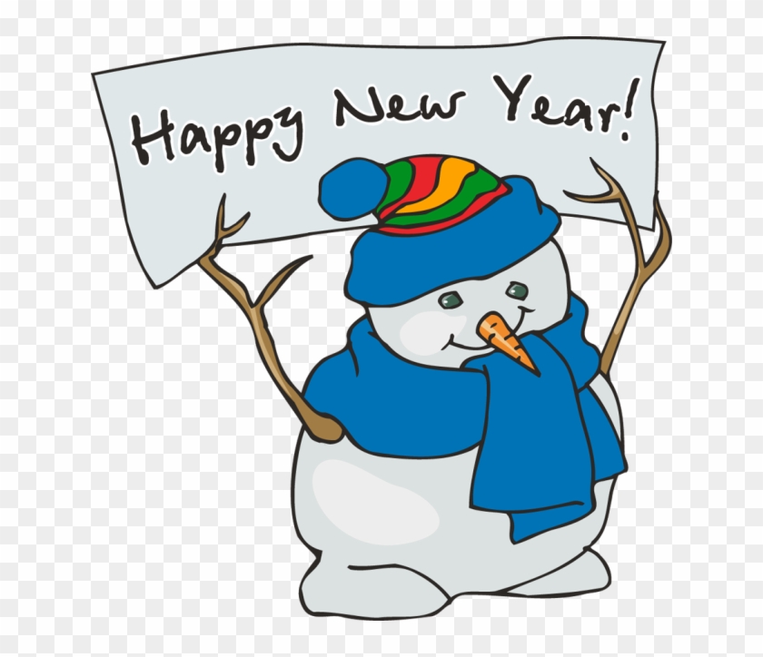 Free Snowman Clipart Transparent Background Hd Images - Happy New Year Clip Art Free #264434