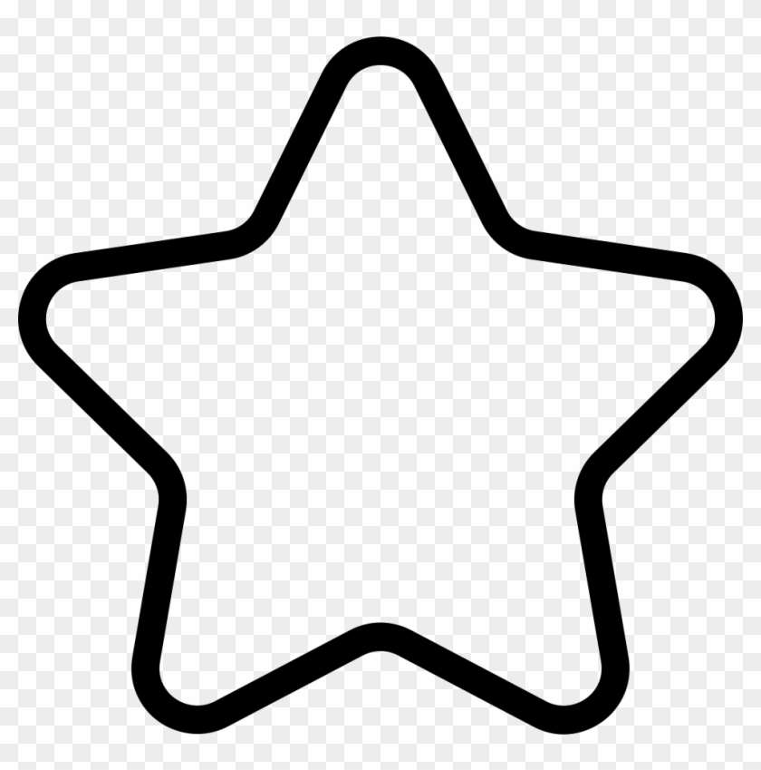 Star Outline Svg Icon Free Download Cliparts - Star Png Outline #264475