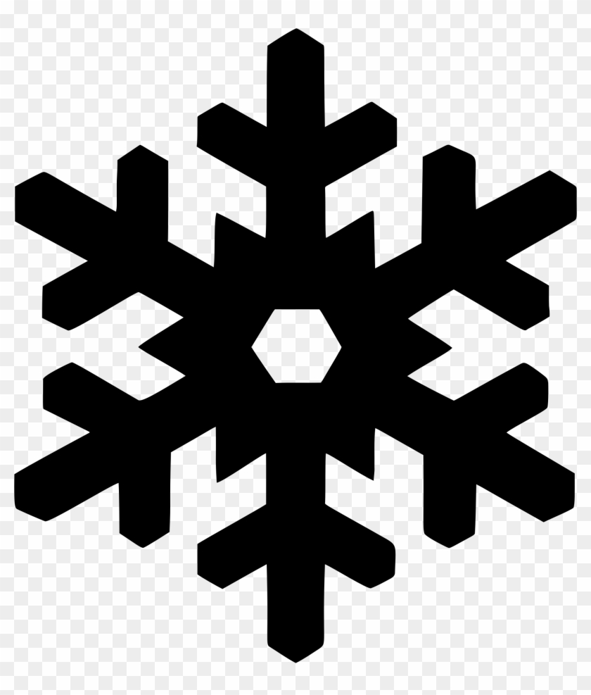 Big Image - Snowflake Silhouette #264501