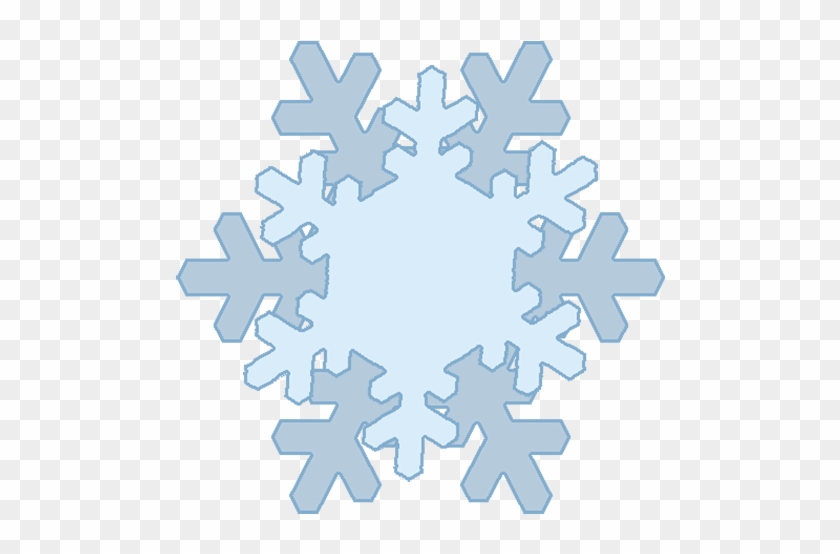 Double Snowflake, Simple Snowflake Shape - Sn0wbreeze Logo #264505