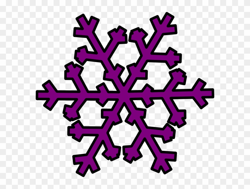 Purple Snowflake #264513