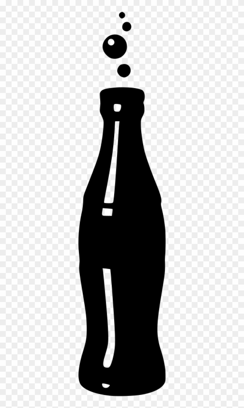 Cola Bottle - Glass Soda Bottle Silhouette #264522