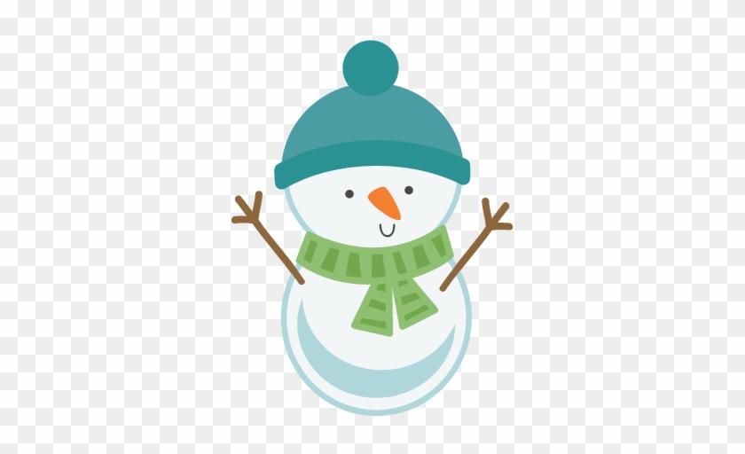 Snowman Svg Scrapbook Cut File Cute Clipart Files For - Cute Snowman Png #264555