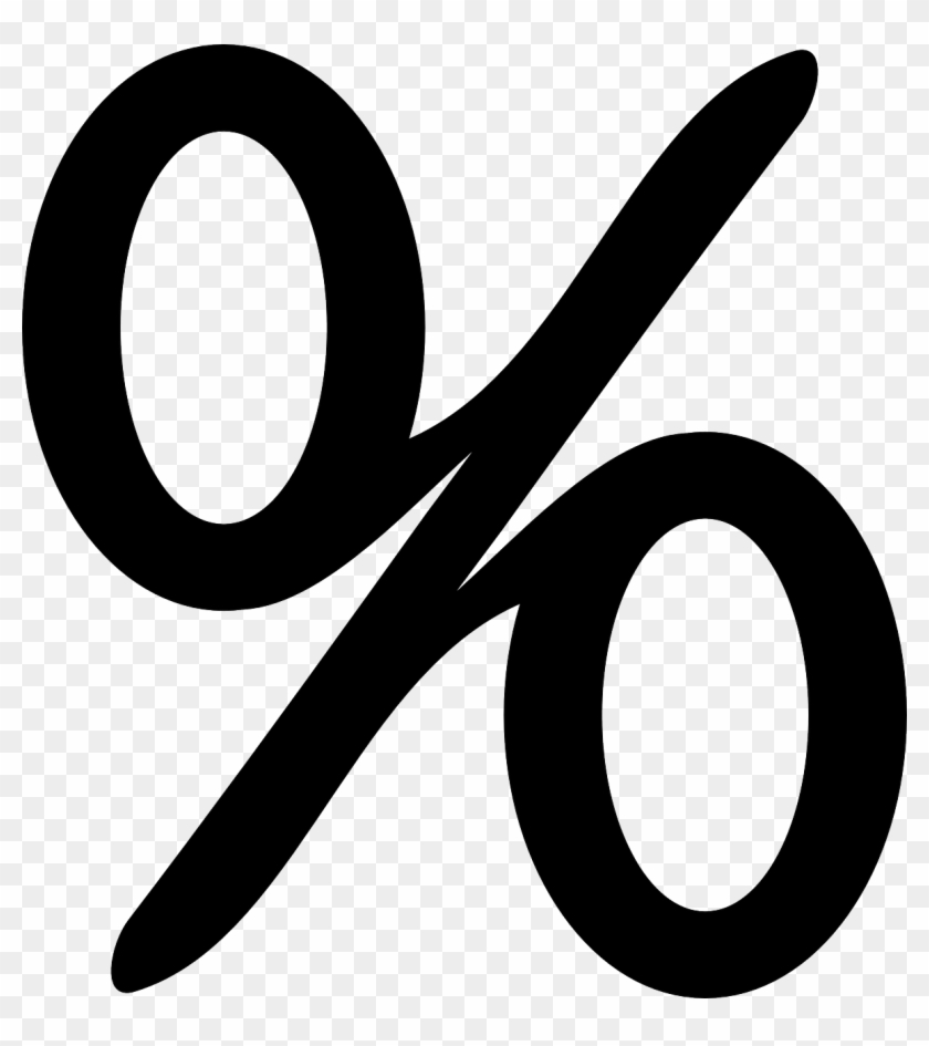 Math Symbols Cliparts - Percent Clipart #264614