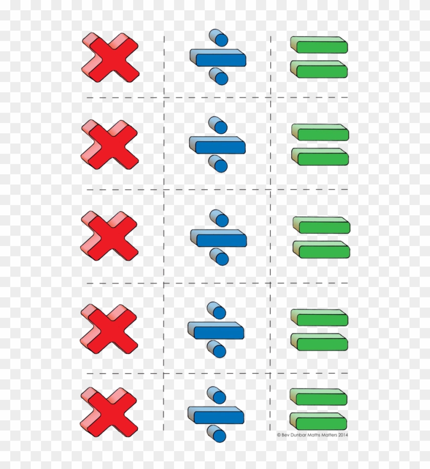 Multiplication And Division Clipart - Multiplication And Division Symbols #264684