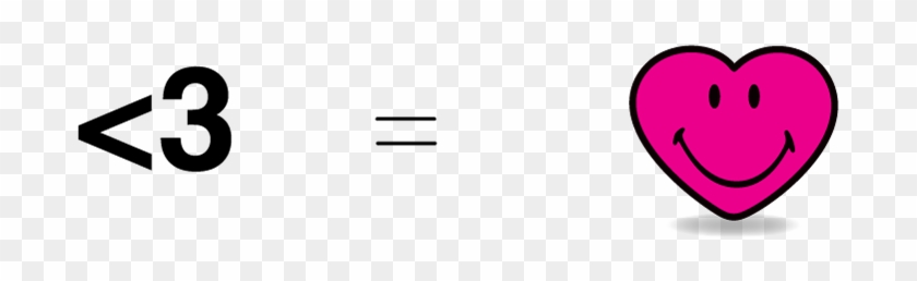 This Popular Emoticon Graphic Art Uses The Mathematical - Circle #264842