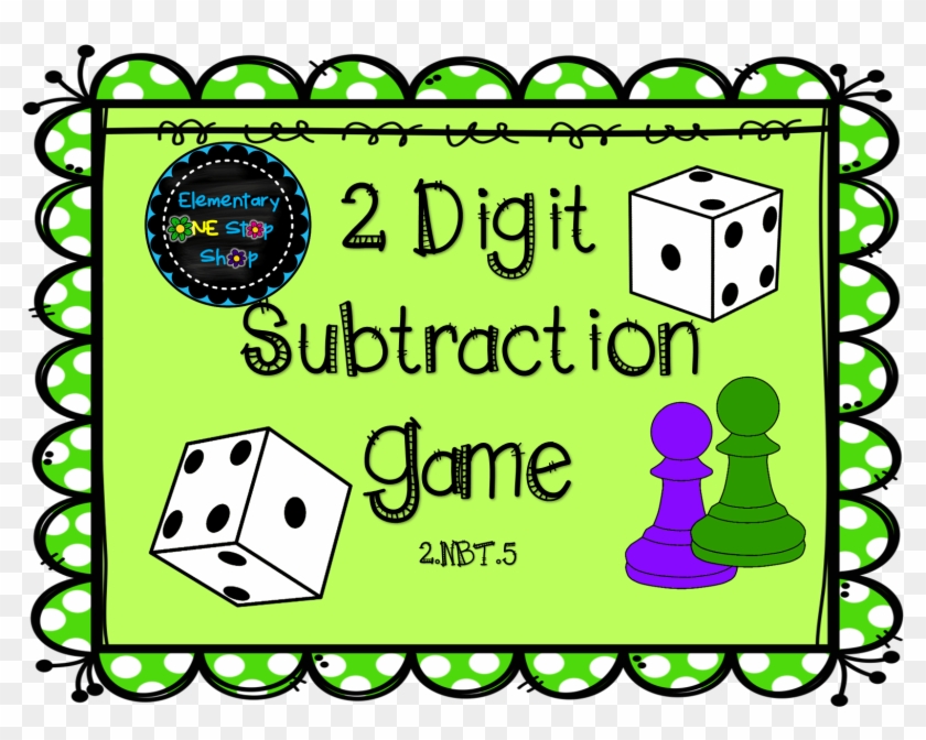 Use This Subtraction Board Game As A Center To Practice - Games To Teach Subtraction With Regrouping #264929