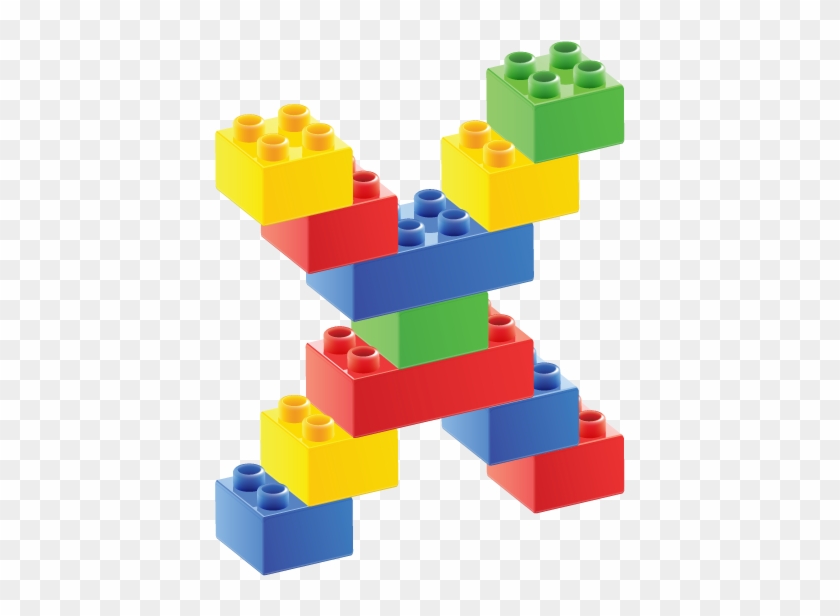 Alfabeto De Bloques X - Letter N In Lego #265000