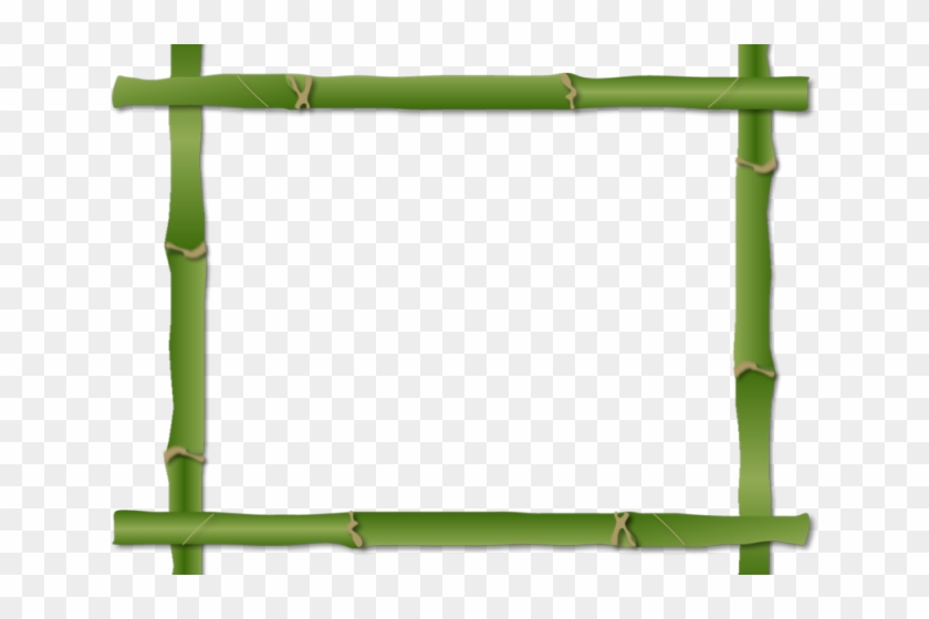 Bamboo Clipart Island Border - Bamboo Frame #1732528
