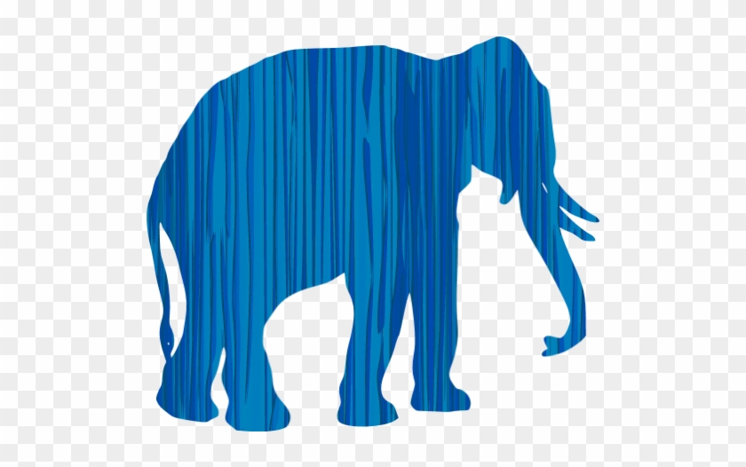 Sketchy Blue Elephant Icon - Animal Icon Png Blue #1732598