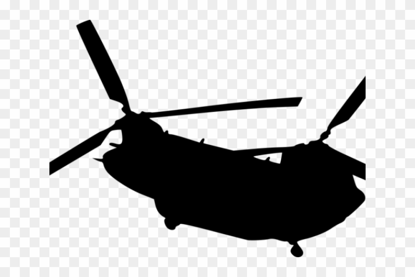 Helicopter Clipart Top View - Helicopter Rotor #1732614