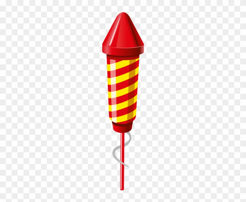 5 Firework Rockets Clipart #1732657