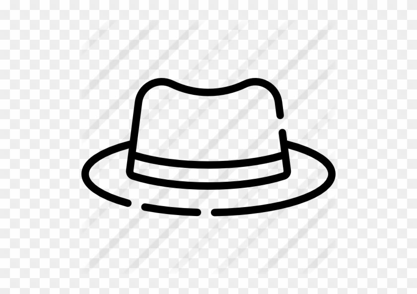 Fedora Hat Free Icon - Fedora Hat Free Icon #1732871