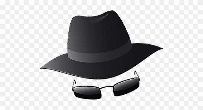 Clip Art Freeuse Stock Hat Spy Glasses Undercover Agentfreetoedit - Spy Hat Png #1732881