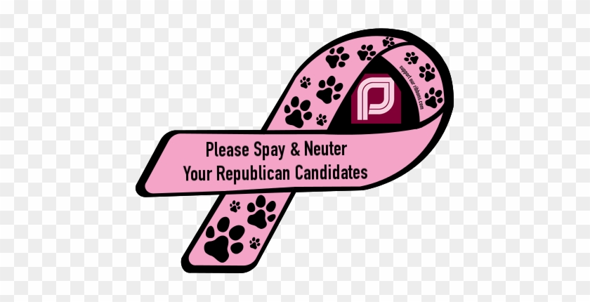 Please Spay & Neuter / Your Republican Candidates - Progressive Supranuclear Palsy Ribbon #1733191