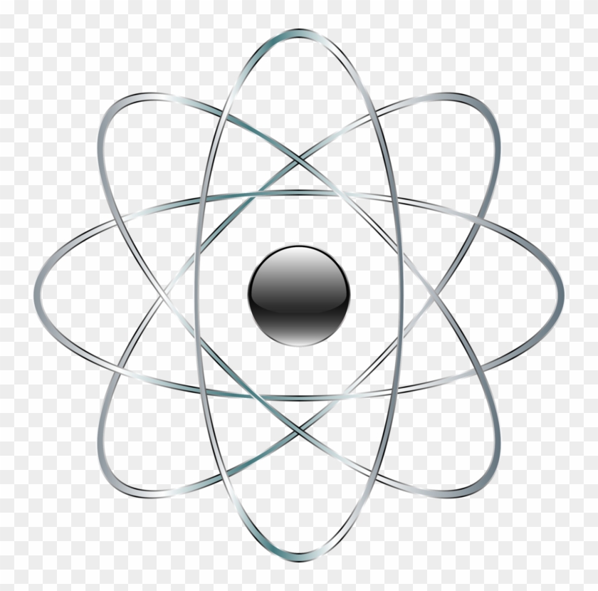 Svg Royalty Free Download Atomic Theory Computer Icons - Atoms With No Background #1733357