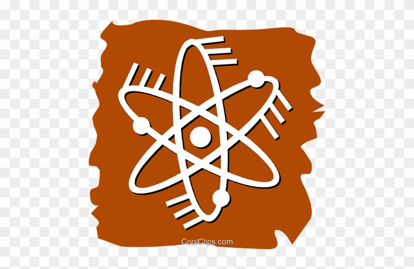 Atoms Royalty Free Vector Clip Art Illustration - Transparent Clipart Science Logo #1733363