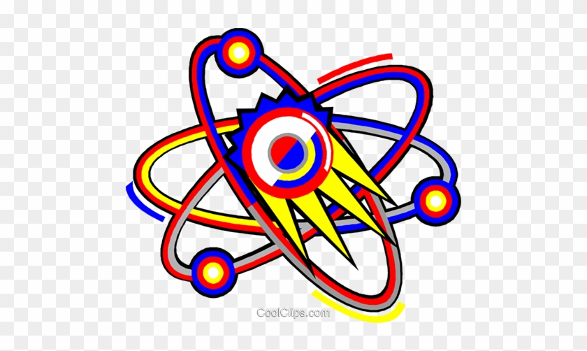 Atom-symbol Vektor Clipart Bild - Nuclear Energy Symbol #1733377