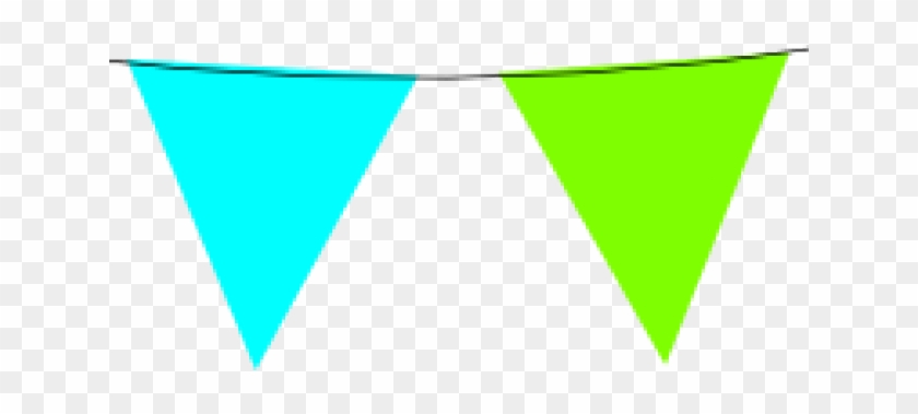 Bunting Clipart Transparent Background - Triangle #1733441