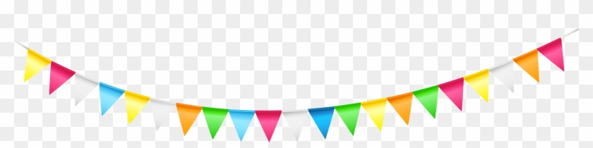 More Patriotic Bunting Border Transparent - Party Streamers Transparent Background #1733451