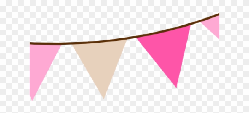 Bunting Clipart Pink Tent - Circle #1733452
