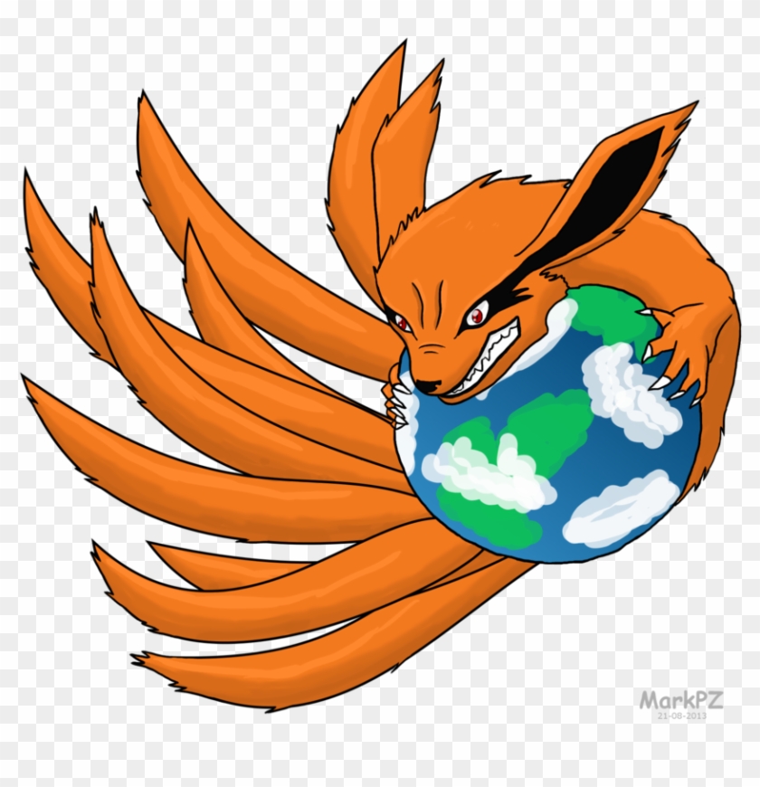 Download Png Image Report - Firefox And Kurama #1733469