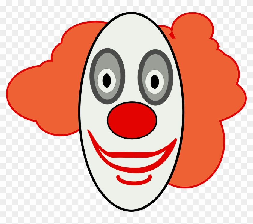 800 X 662 7 - Clown Face Clipart #1733471