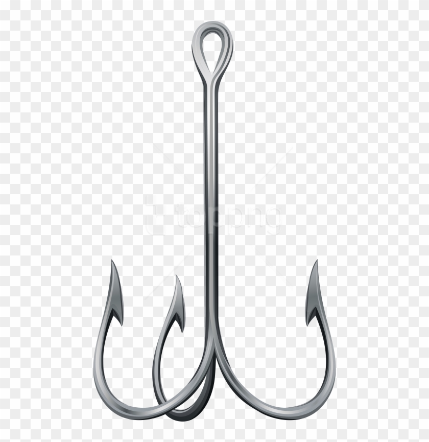 Free Png Download Fishing Treble Hook Clipart Png Photo - Treble Hook Clip Art #1733472
