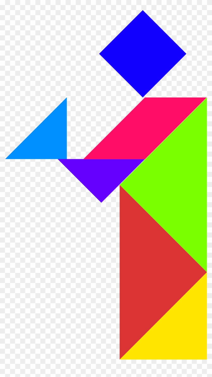 Clipart - Tangram - Triangle #1733501