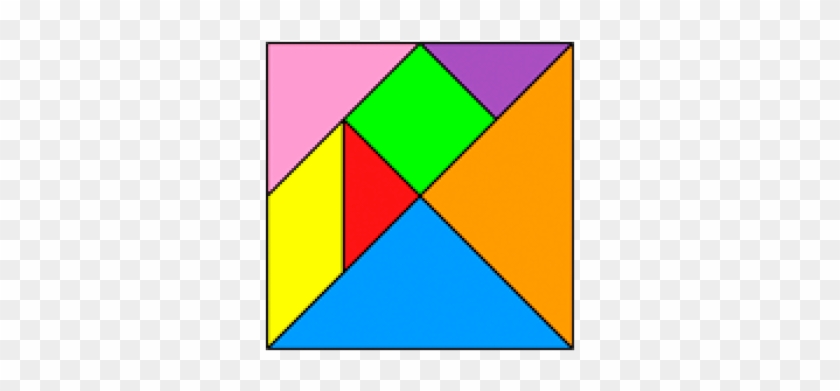 Hexagon Clipart Tangram - Solve A Tangram #1733519