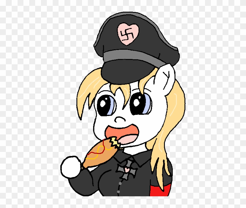 Aryanne Eating Corndog ) - Schutzstaffel Anime #1733561