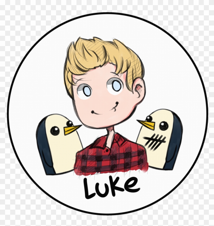 5sos Drawing Clipart - Luke Hemmings Chibi Drawing #1733600