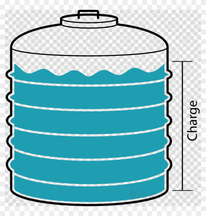 Water Tank Drawing Clipart Water Storage Water Tank - Water Tank Free Clipart #1733710