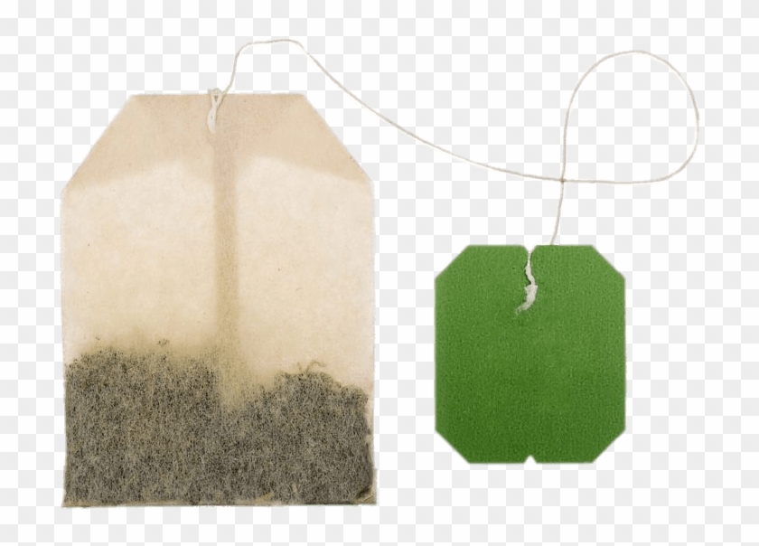 Herbal Tea Bag With Green Transparent Png Ⓒ - Green Tea Bag #1733840