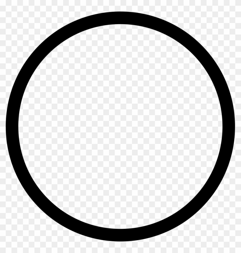 Circle Outline Svg Png Icon Free Download - Circle #1733980