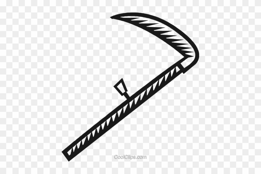 Scythe Royalty Free Vector Clip Art Illustration - Scythe Royalty Free ...