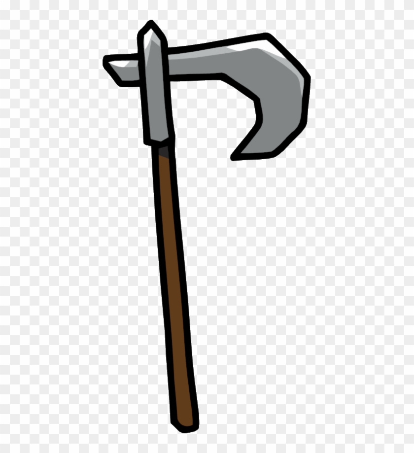 Scythe Clipart Weapon - Scribblenauts Melee Weapons #1734000