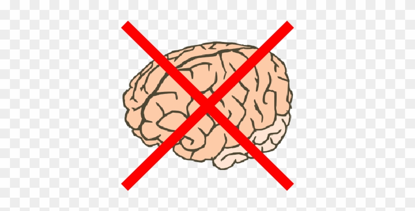 No Ai Spawn Eggs - Transparent Background Brain Clipart #1734158