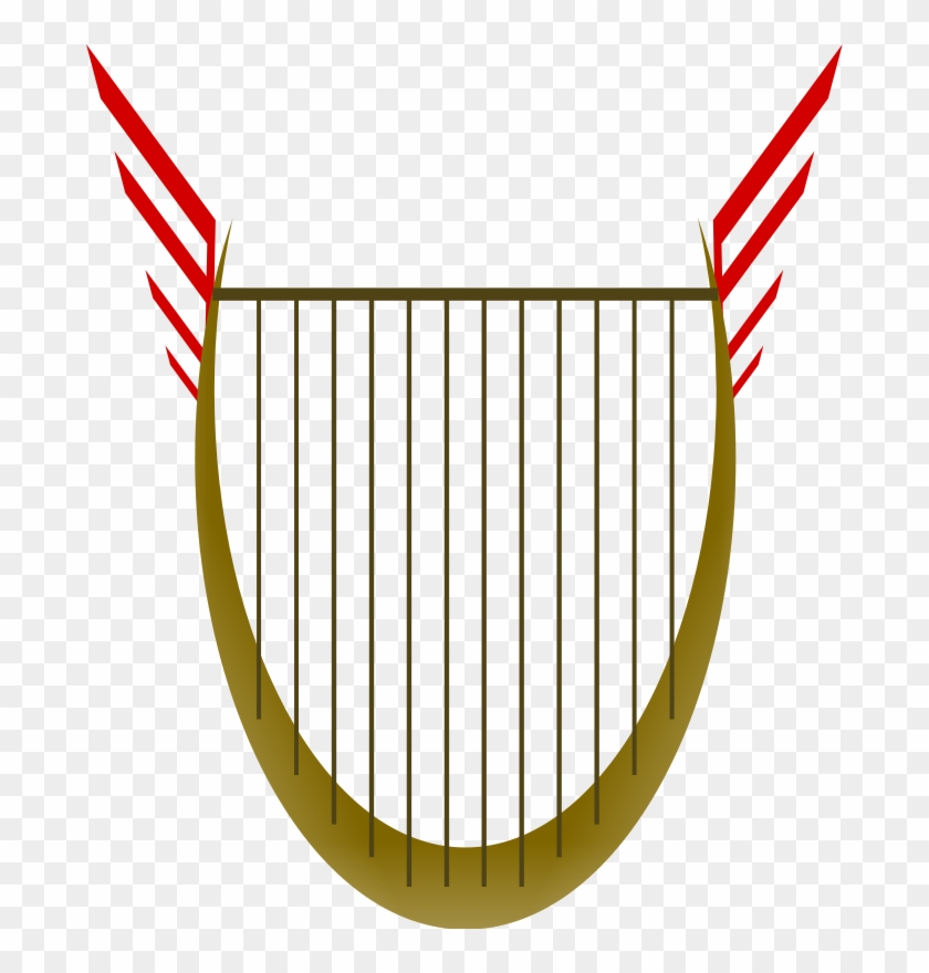Musical Instrument Clip Art Download - Lira Instrument #1734245