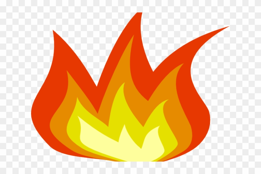Flame Clipart Small Flame - Transparent Background Fire Clipart Png #1734275