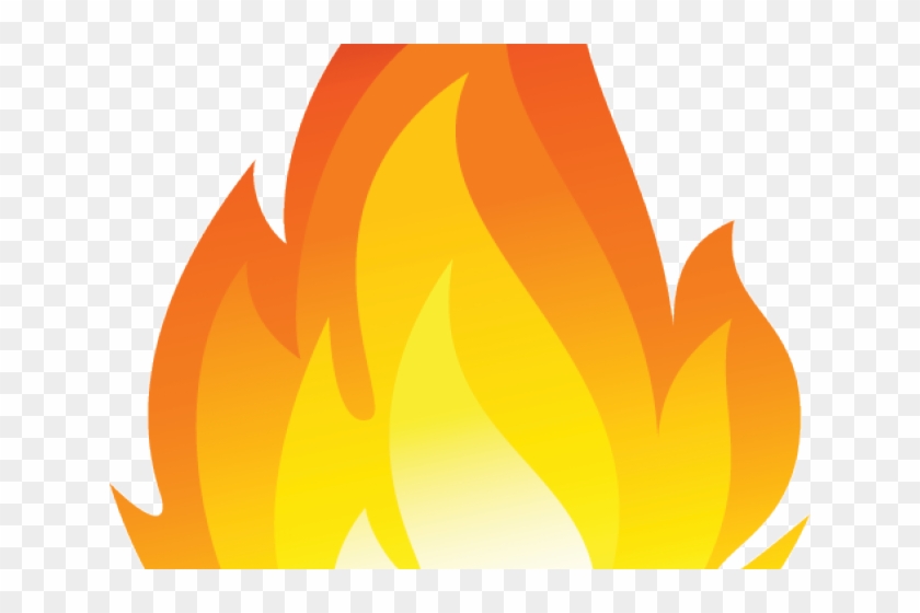 Fire Flames Clipart Tounge - Clip Art #1734281